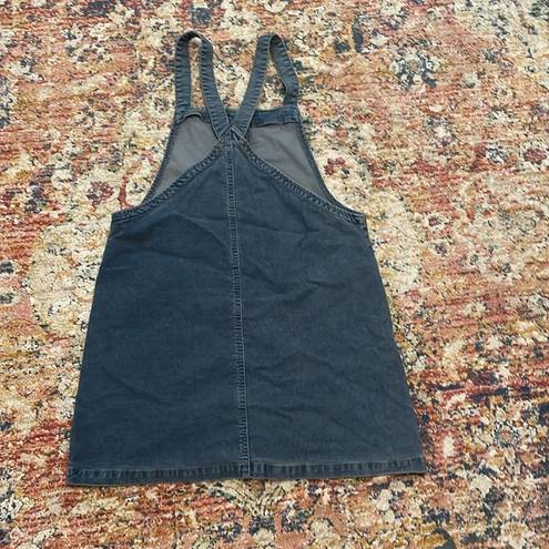 American Eagle  Denim Corduroy Apron Overall Dress