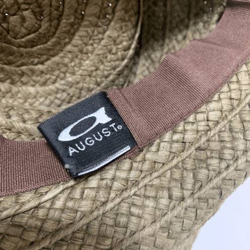 Krass&co August Hat  Women's Vacation Packable Paper Straw Sun Hat One Size