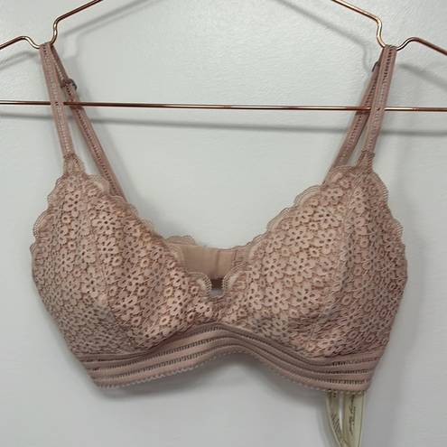 Hollister Women GILLY HICKS by  pink bralette size small