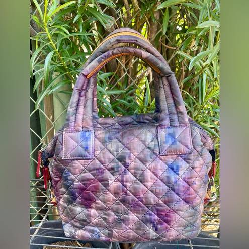 MZ Wallace  MEDIUM SUTTON QUILTED HANDBAG PURPLE PIXEL