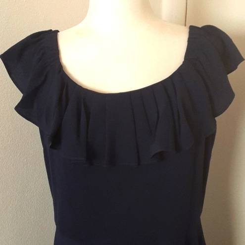 Betsey Johnson Size  Women’s Off-Shoulder Ruffle Midi Dress Sz 14