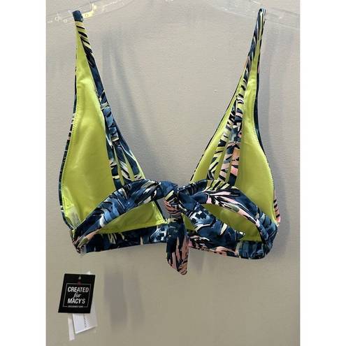 Raisin's  Tropical Plunge Bikini Top NWT Size Large