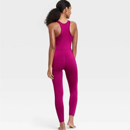 One Piece J. Dow fitness activewear jumpsuit  in raspberry rose