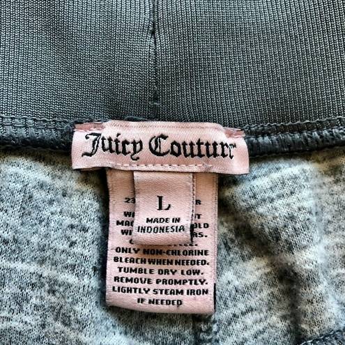 Juicy Couture  Gray Drawstring Lounge Pants Size Large