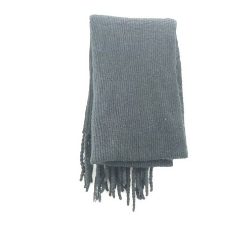 Free People One Size Black Scarf 