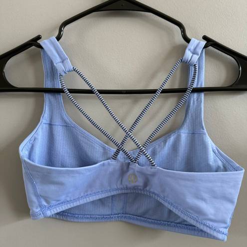 Lululemon Blue Sports Bra