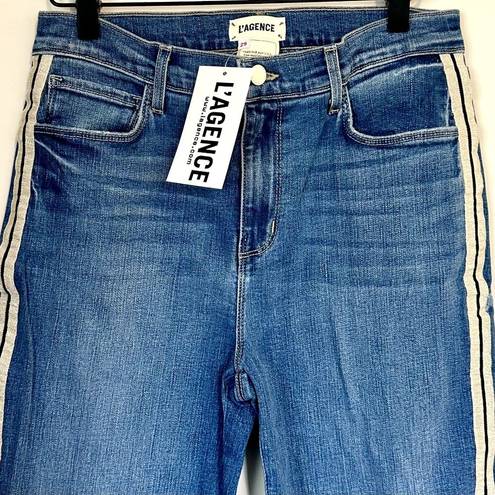 L'Agence NWT  Sada High Rise Slim Cropped Jean in Dover - Size 29