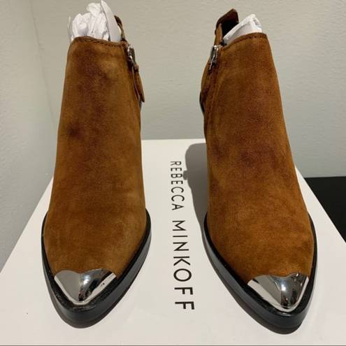 Rebecca Minkoff NEW ‎ Seiji Notched Suede Boots size