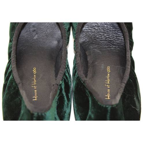 House of Harlow  Baron Green Ballet Flats Size 7 M