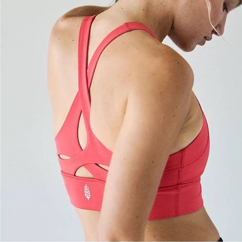 Free People Movement FP Movement Under Control Sports Bra in Red/ Vermilion