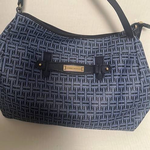 Tommy Hilfiger TH blue shoulder bag