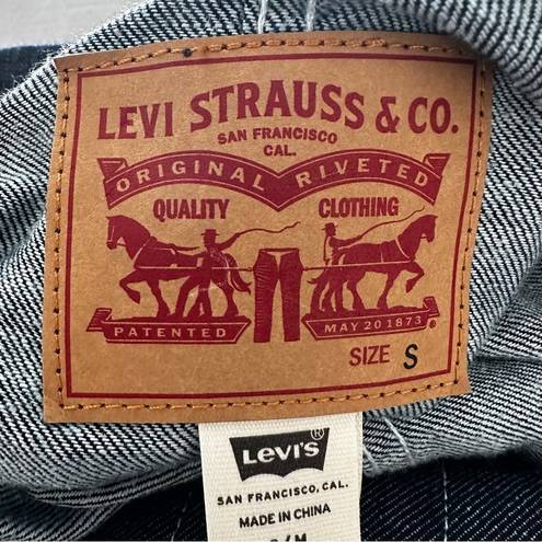 Levi's Project Runway Denim Upside Downable Trucker Jacket