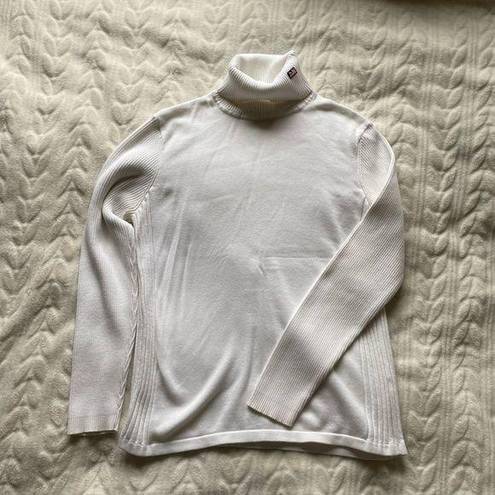 Ralph Lauren  White Turtleneck