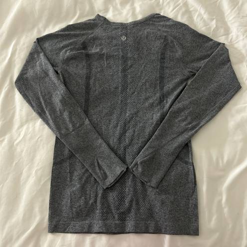 Lululemon Swiftly Tech Gray Long Sleeve