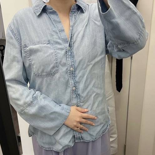 Chico's chico’s denim shirt size 1