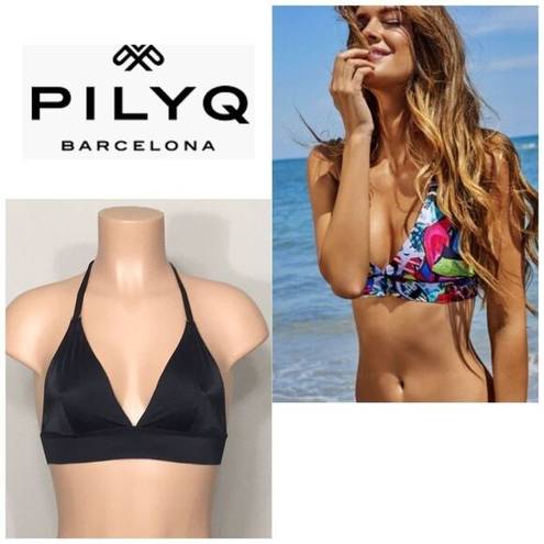 PilyQ  reversible seamless bikini top. NWT