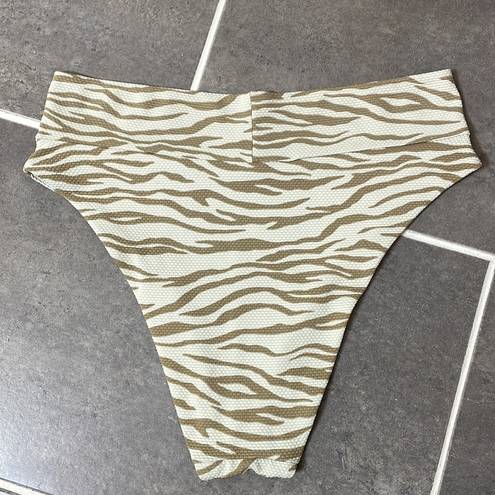 Aerie  High Cut Cheeky swim bottoms size Large