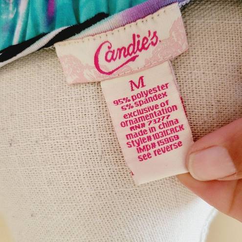 Candie's  subliminal cold shoulder blouse size mediu