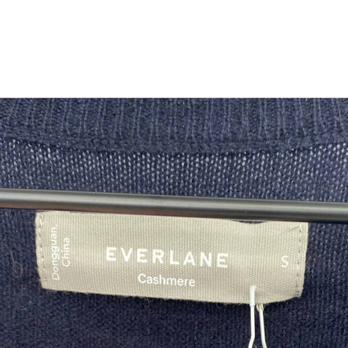 Everlane  Cashmere Sweater V Neck Dark Navy Blue NEW Mens Size Small