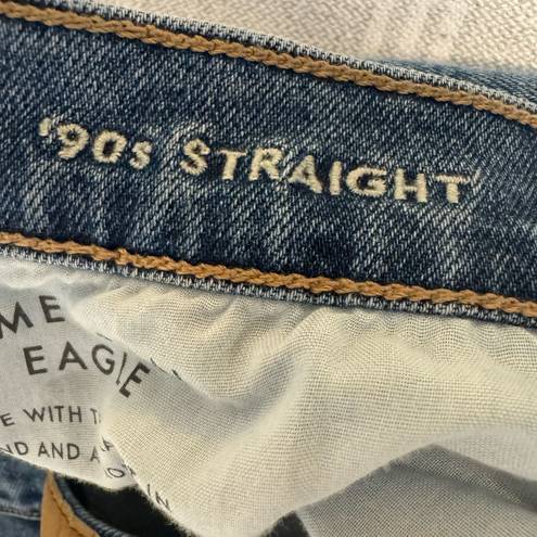 American Eagle  90s Straight Medium Wash Straight Leg Denim Jeans