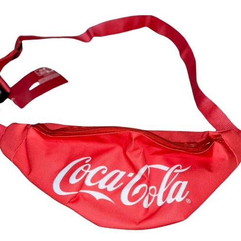 Coca-Cola NWT    Red Spell Out Fanny / Waist Bag