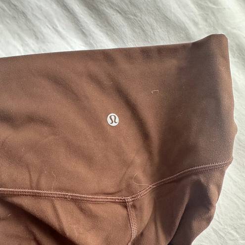 Lululemon  Chocolate Brown Align Leggings