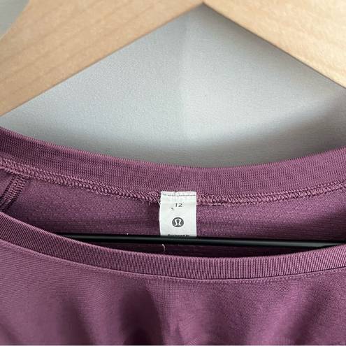 Lululemon  Purple Swiftly Tech Long Sleeve Shirt