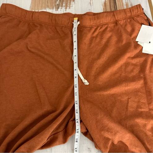 Treasure & Bond  Boyfriend Sweatpants Rust Umber Size 3X