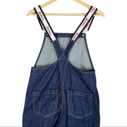 Dickies  Bib Straight Leg Denim Overalls Dark wash Size Small