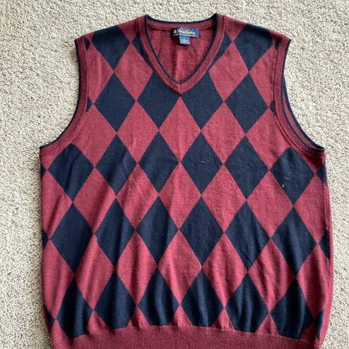 Brooks Brothers  men’s large 100% Merino Wool vest