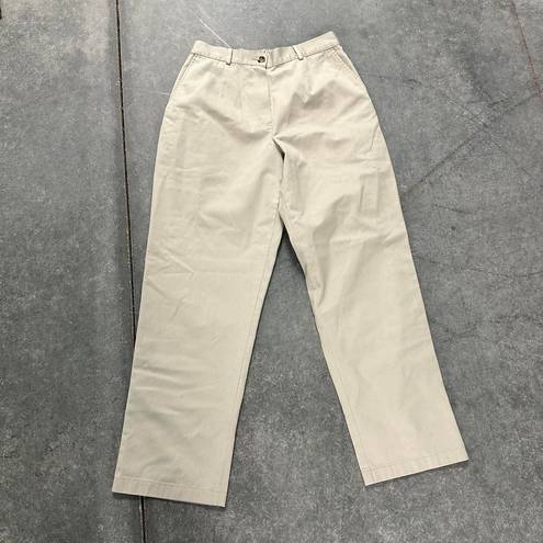 L.L.Bean  Tan Trouser High Rise Pants