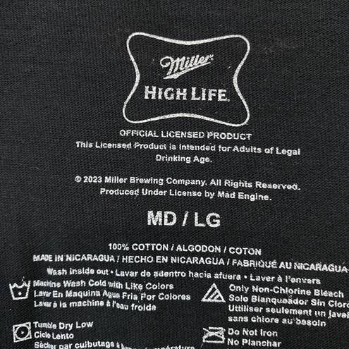 The Champagne of Beer Miller High Life Est 1903 T-Shirt Size M/L