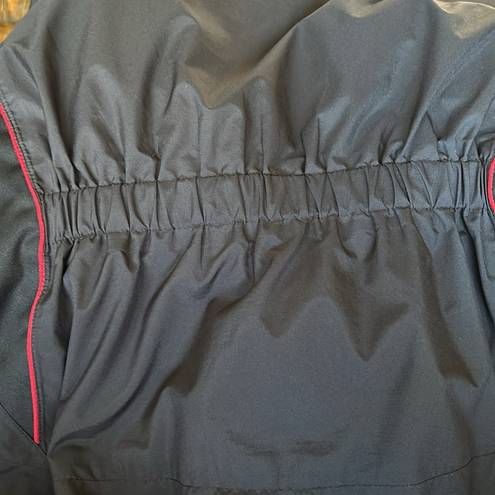 FootJoy  Dry Joys  Golf Long Sleeve Rain  Jacket Black/Red Women's SMALL