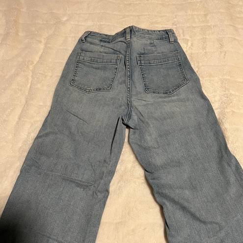 Gap High Rise Wide Leg Jeans