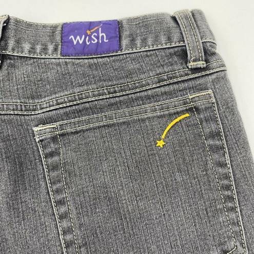 Wish  Perfect Jeans Size 5 High Rise Black Festival