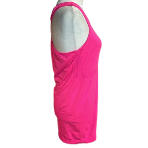 Zyia  hot pink workout top nylon blend activewear details throughout spring - M