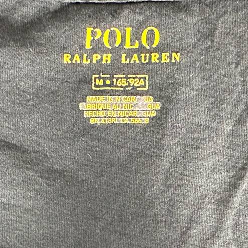 Polo Women's |  Ralph Lauren | Black Short Sleeve V-Neck Basic T-Shirt Tee Top