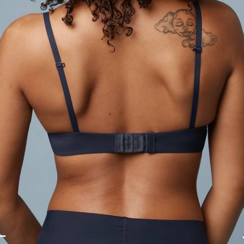 Harper [ Wilde] Base T-Shirt Bra Lightly-Lined Underwire Bra in True Blue