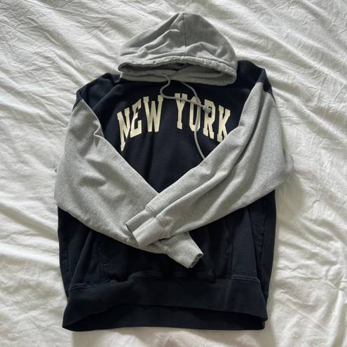 Brandy Melville Color Block New York Hoodie