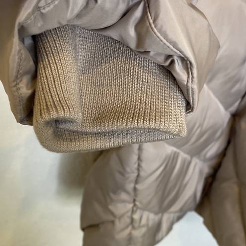 London Fog  Collection Parka Hooded Zipper Snaps Puffer Jacket Down Sz PXL