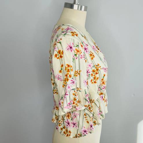 Lost + Wander Floral Bloom Baby Blouse- Size Medium