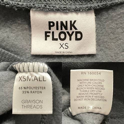 Grayson Threads  Pink Floyd Gray The Dark Side of the Moon Sweatshirt XS NWOT