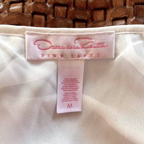 Oscar de la Renta  White Short Nightgown