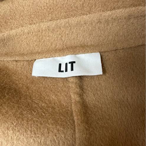 NWT Lit Activewear Wool Top Coat Size M