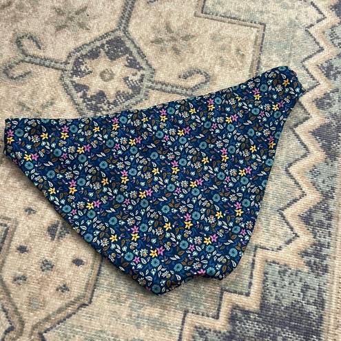 Patagonia  Blue Floral Sunamee Bikini Bottoms