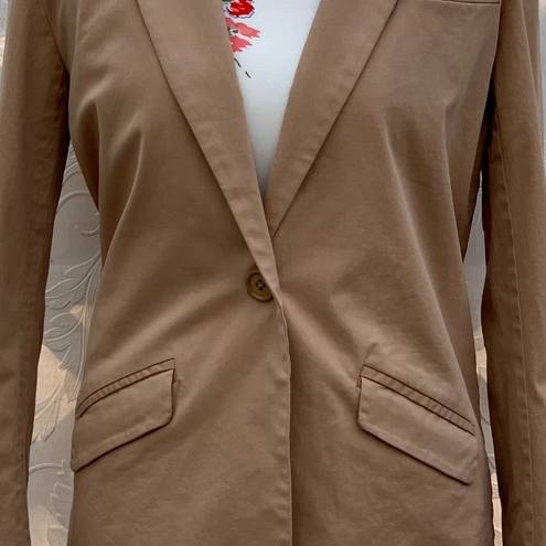 Tracy Reese   Boxy Suit formal Jacket Khaki NWT