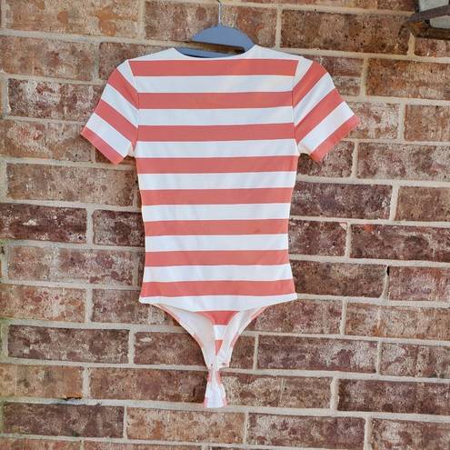 Babaton Aritzia  Striped bodysuit XS