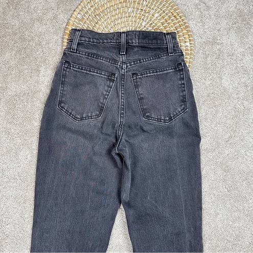 Abercrombie & Fitch  Curve Love Ultra High Rise 90s Straight Jean Black Size 23