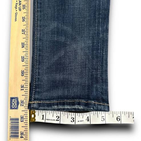 Polo 865  By Ralph Lauren Tompkins Skinny Jeans 28 (30x32.5) Dark Wash Stretch