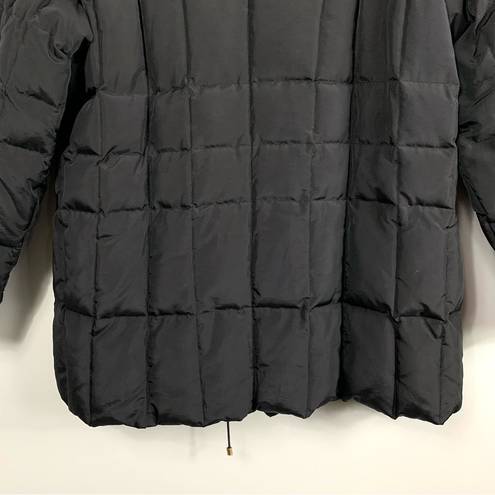 Liz Claiborne  Black Puffer Adjustable Waist Jacket